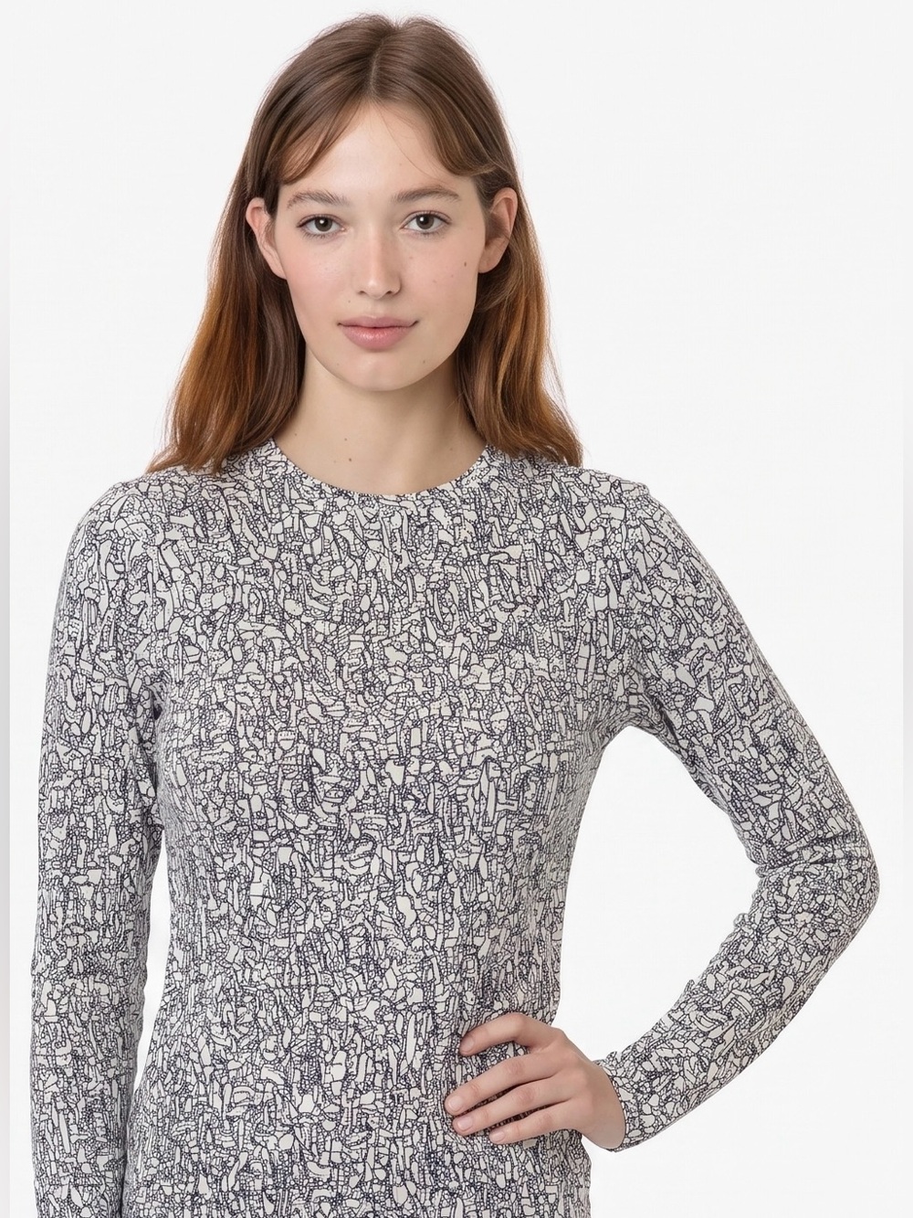 COS Printed Top - Size L